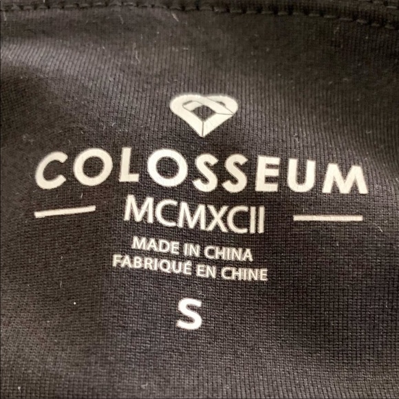 Activewear Colosseum MCMXCII Emily legging cuff detail S dance Gym ribbon - Picture 5 of 16